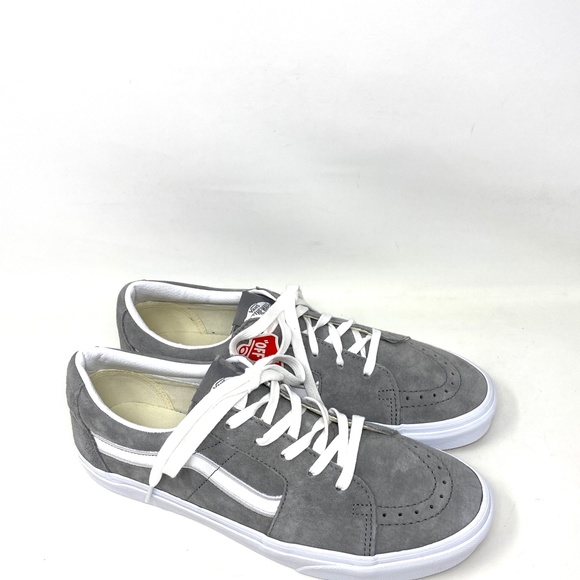 VANS SK8-LOW Vintage Sport Frost Gray Women’s Suede Size Sneakers VN0A4UUKB7W - Picture 4 of 11